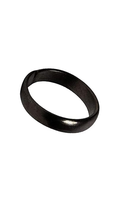 Kale Ghode Ki Naal Ring — Black Horseshoe Iron Ring for Shani Dosh & Sade Sati