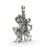 Kalbhairav Pendant with Rudraksha Mala - view 3