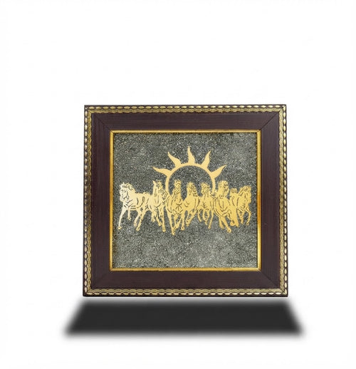 7 Horses Pyrite Frame