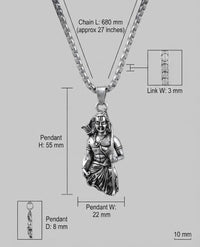 Lord Ram Pendant with Chain