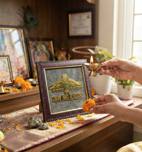 Jai Shri Shyam Pyrite Frame