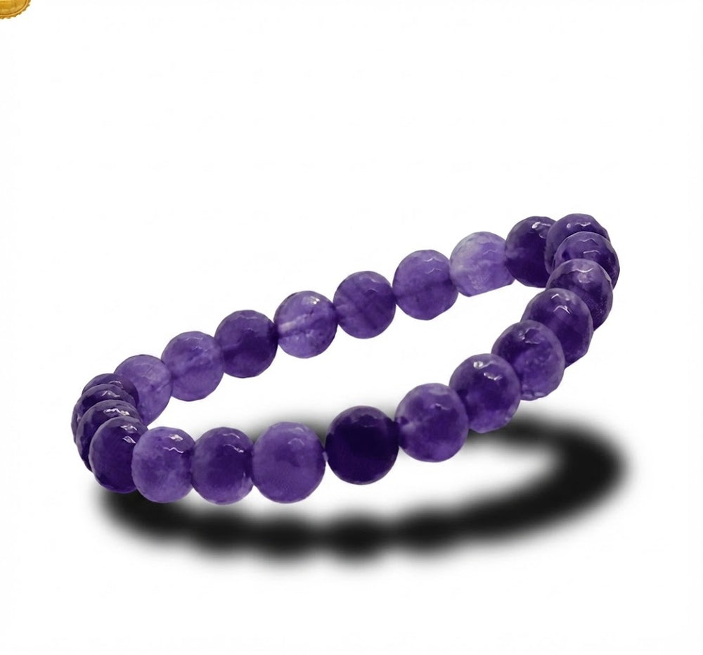 Healing Aura Amethyst Bracelet