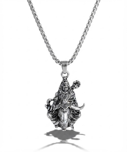 Shiv Ji Nandi Pendant with Chain