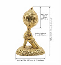 Bajrang Hanuman Gada – Golden