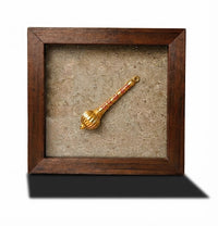 Pyrite Hanuman Gada Frame