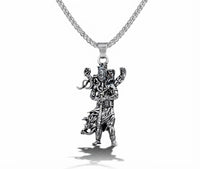Lord Shiva Silver Pendant