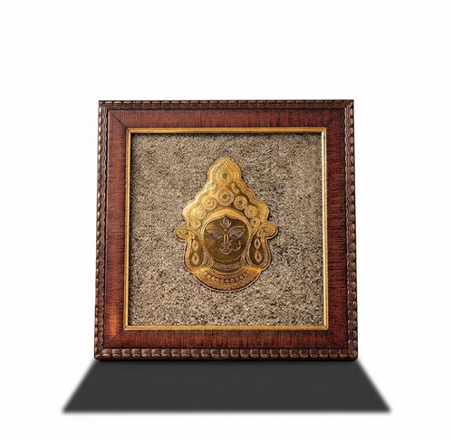 Maa Durga Samriddhi Pyrite Frame