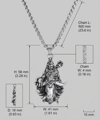 Shiv Ji Nandi Pendant with Chain