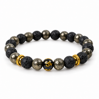 Wealth OM Pyrite Bracelet